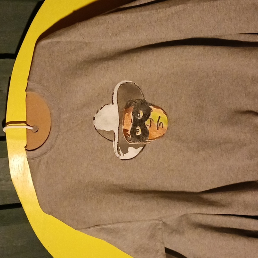 Hand painted Lone Ranger sweatshirt